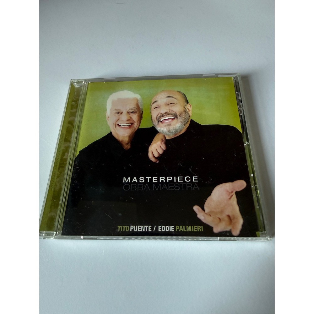 Tito Puente Eddie Palmieri Masterpiece Obra Maestra CD Latin Jazz Salsa 2000